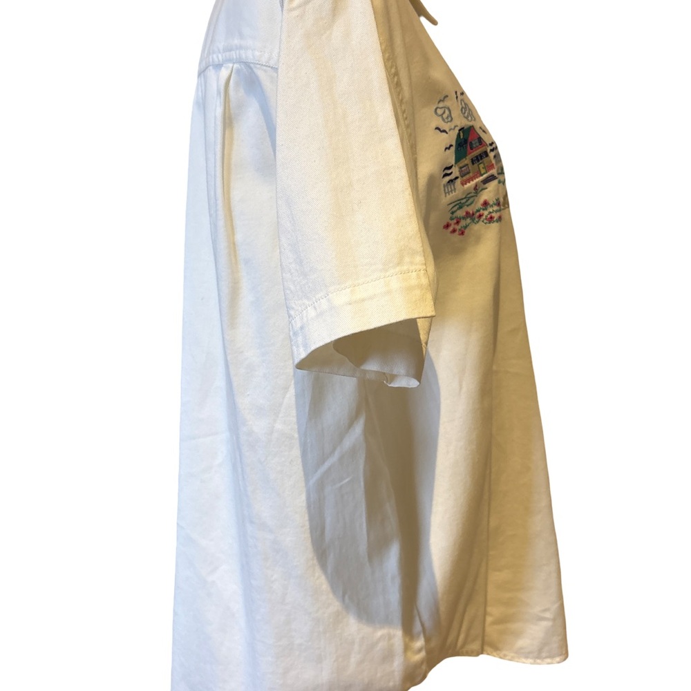 VNTG Northern Reflections button down cotton shirt - Picture 4 of 8